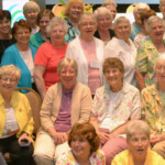 Sister Virginia (in pink top)